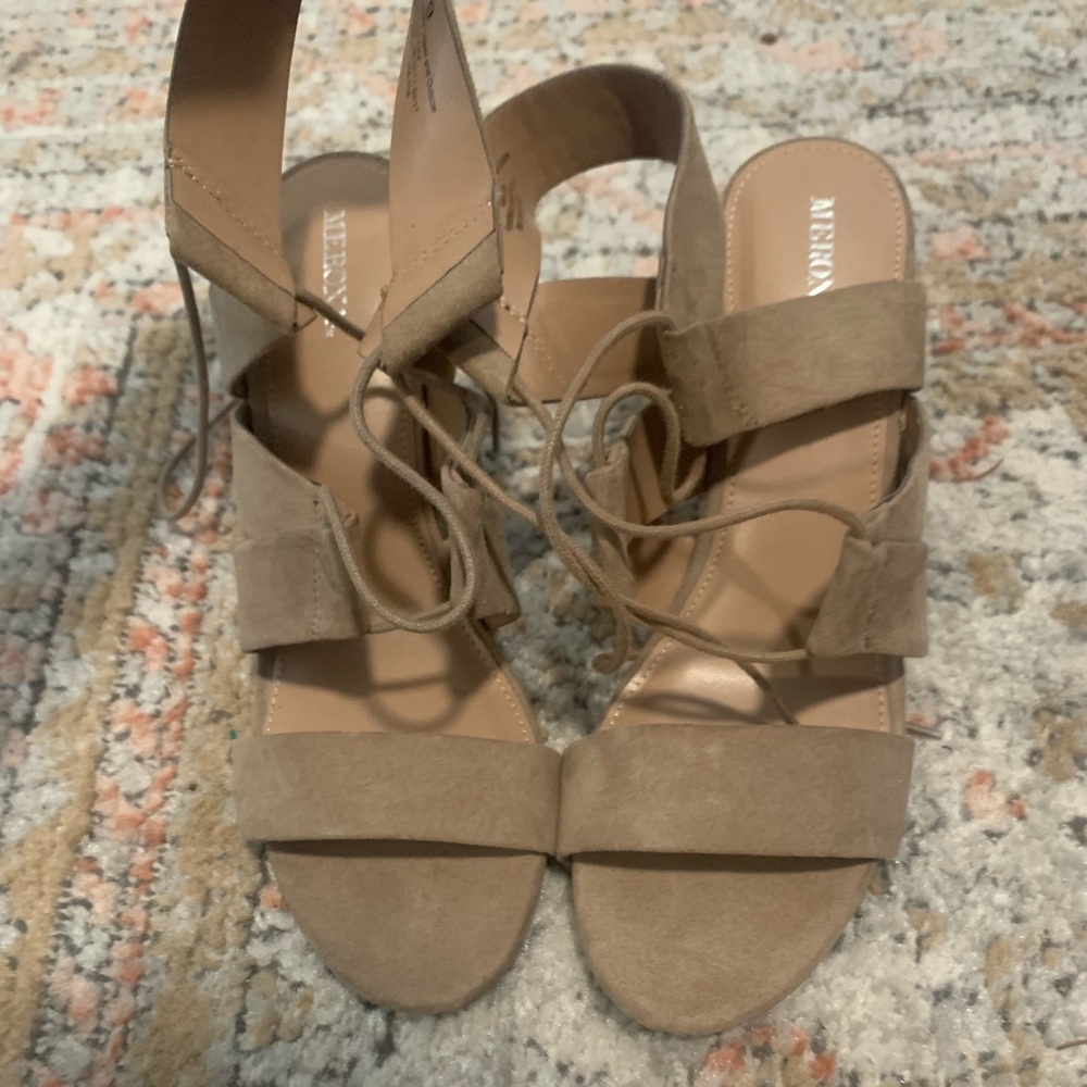 Like new Target block heels